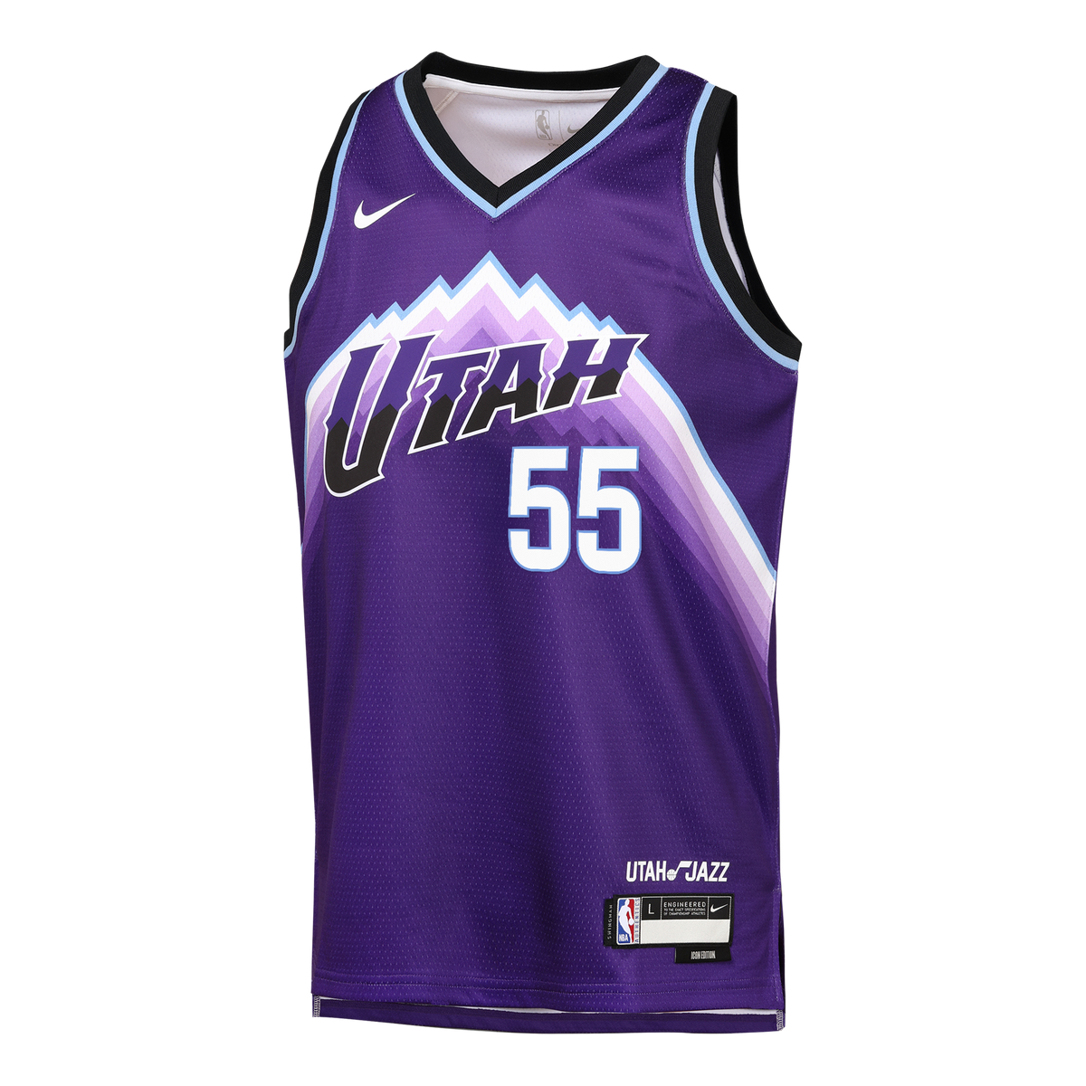 John Konchar Utah Jazz Icon Edition Replica Swingman Jersey - Purple - Youth product image 3, provided for visual reference
