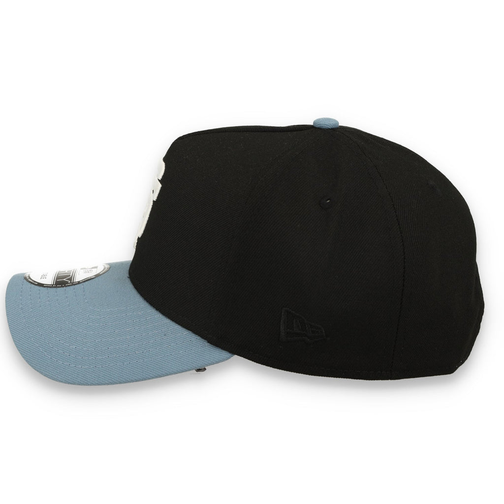 New Era San Francisco Giants Battle Of the Bay 9FORTY A-Frame Snapback Hat-Black/Faded Blue product image 5, provided for