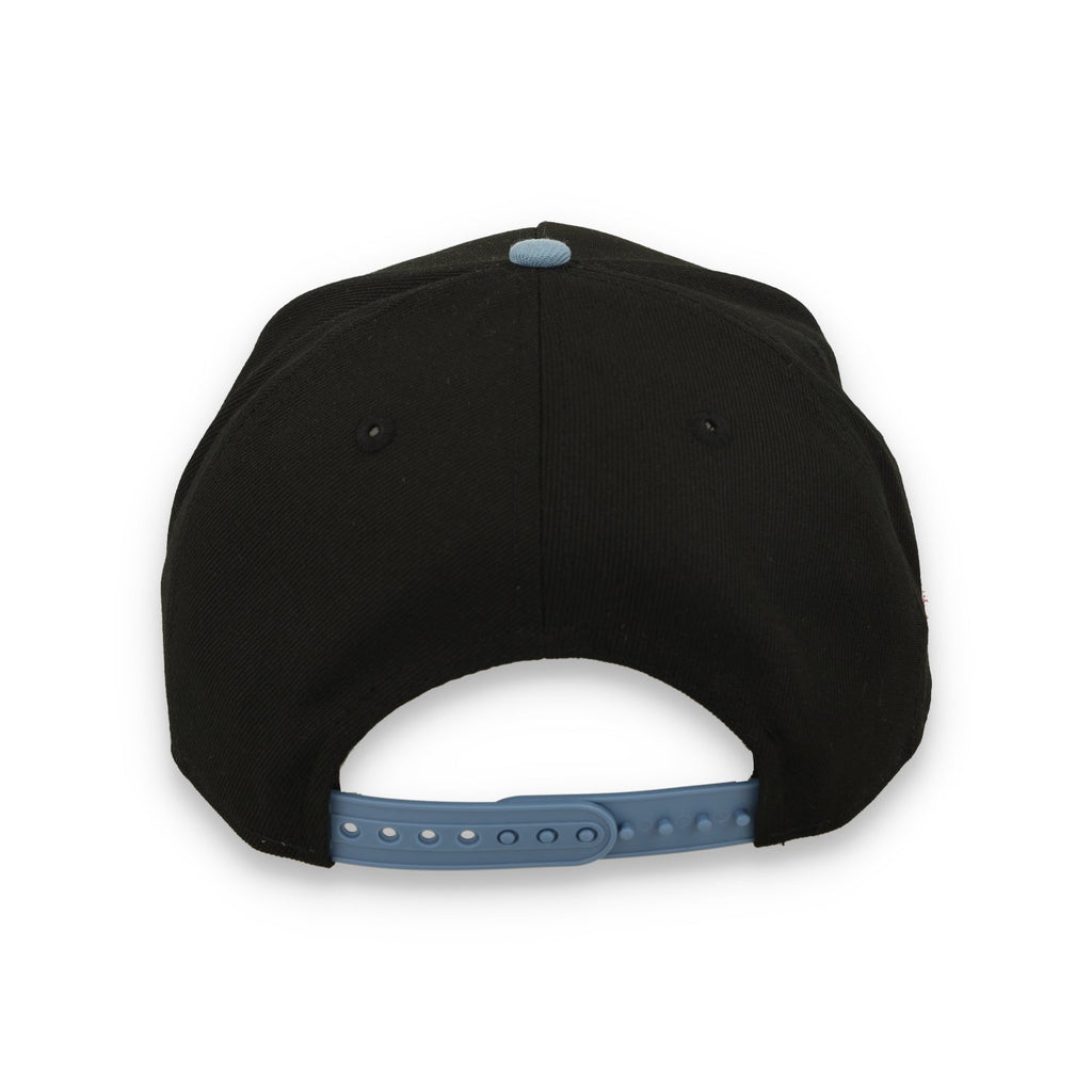 New Era San Francisco Giants Battle Of the Bay 9FORTY A-Frame Snapback Hat-Black/Faded Blue product image 6, provided for