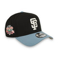 New Era San Francisco Giants Battle Of the Bay 9FORTY A-Frame Snapback Hat-Black/Faded Blue product image 1, provided for