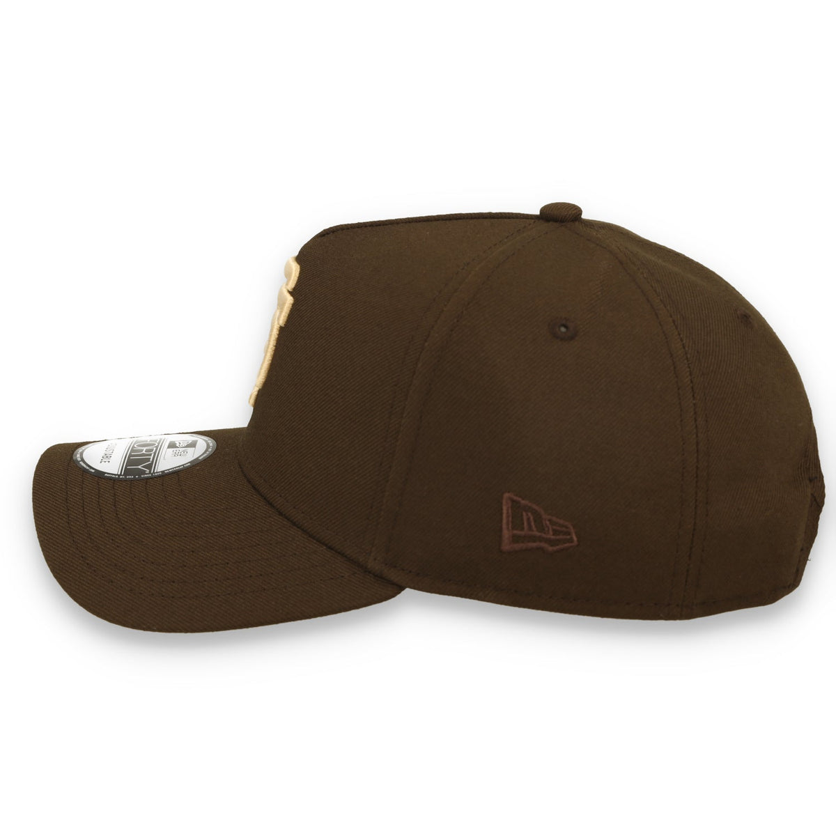 New Era San Francisco Giants 1989 World Series 9FORTY A-Frame Snapback Hat-Brown product image 5, provided for visual