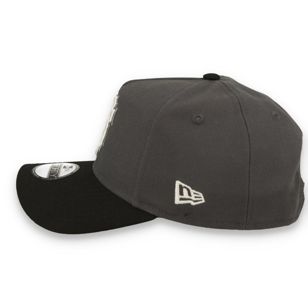 New Era Youth San Francisco Giants 9FORTY A-Frame Snapback Hat- Dark Graphite product image 5, provided for visual reference