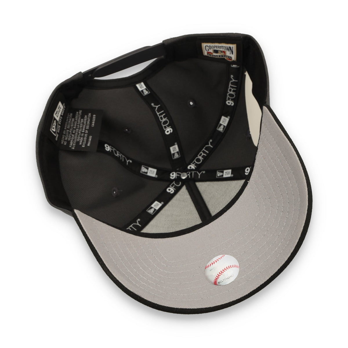 New Era Arizona Diamondbacks 25th Anniversary 9FORTY A-Frame Snapback Hat-Dark Gray/Black product image 7, provided for