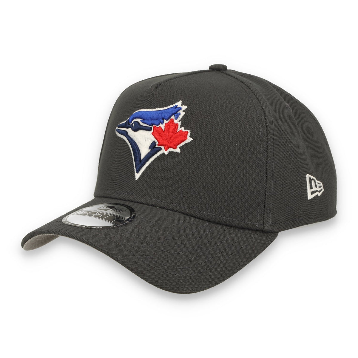 New Era Toronto Blue Jays 2025 World Series 9FORTY A-Frame Snapback Hat-Dark Gray product image 2, provided for visual