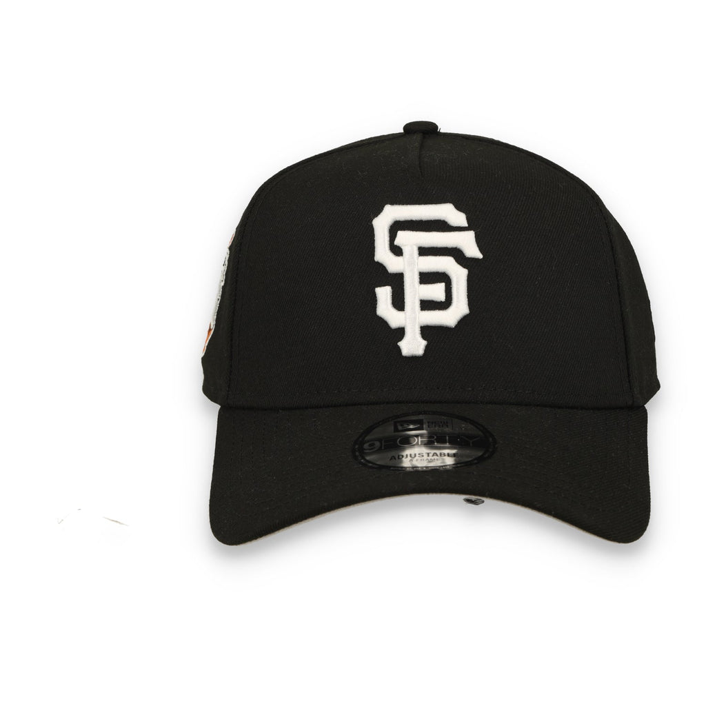 New Era San Francisco Giants 25th Anniversary 9FORTY A-Frame Snapback Hat-Black product image 3, provided for visual