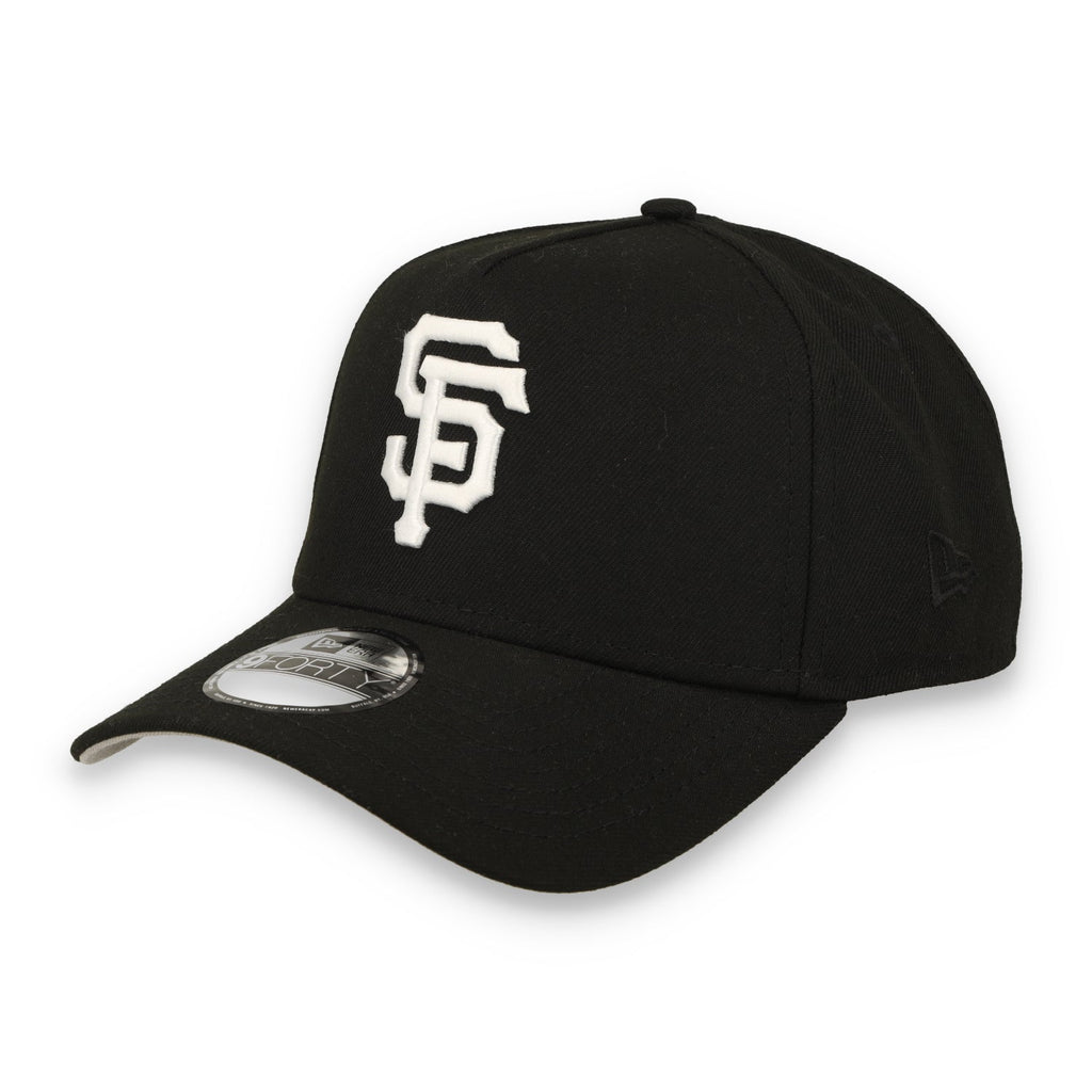 New Era San Francisco Giants 25th Anniversary 9FORTY A-Frame Snapback Hat-Black product image 2, provided for visual