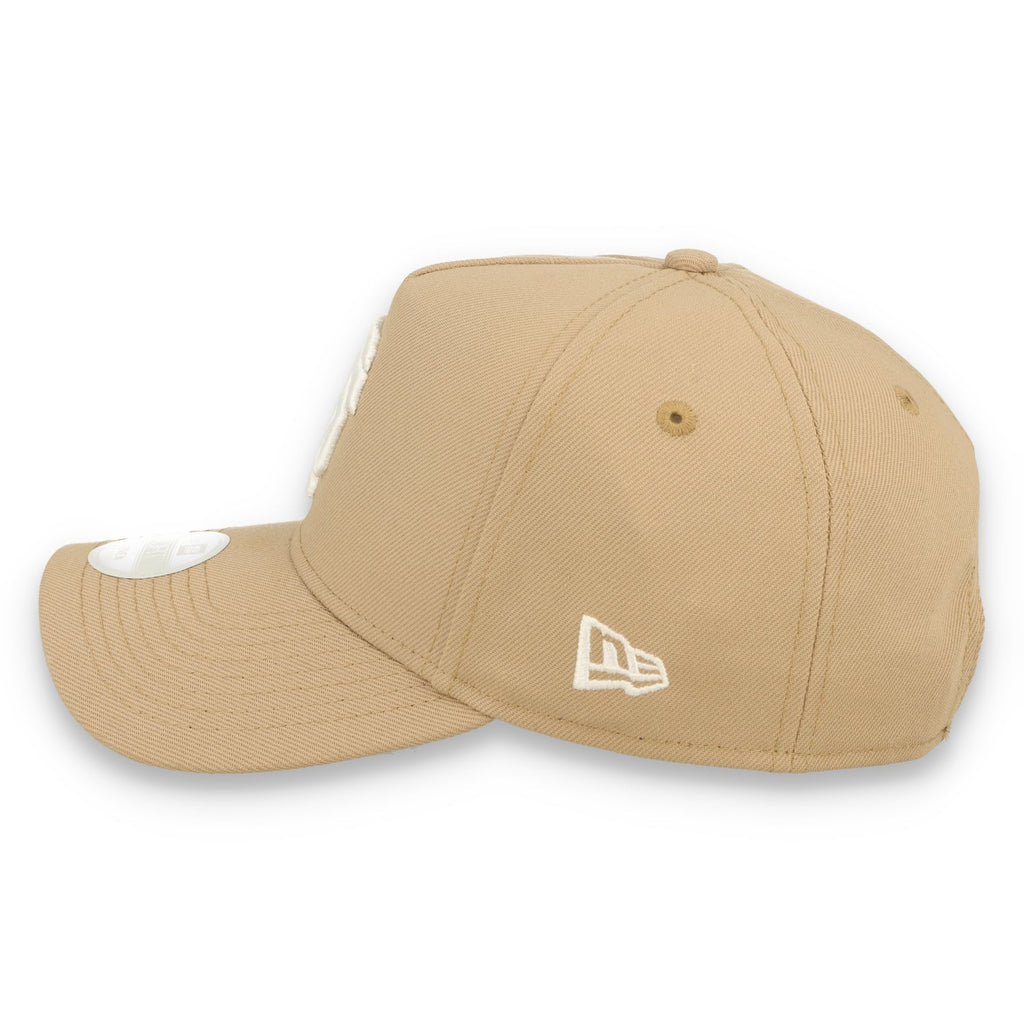 SAN FRANCISCO GIANTS 9-FORTY A-FRAME Snapback- KHAKI/WHITE LOGO product image 4, provided for visual reference and product