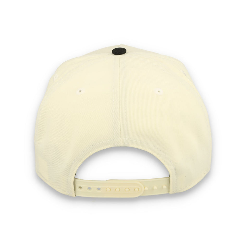 New Era San Francisco Giants Team Fire 9FORTY A-Frame Snapback Hat-Chrome White product image 6, provided for visual