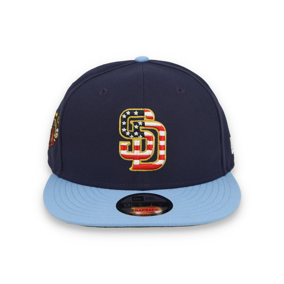 New Era San Diego Padres Independence Day "250th Anniversary" Side Patch 9FIFTY Snapback Hat product image 3, provided for