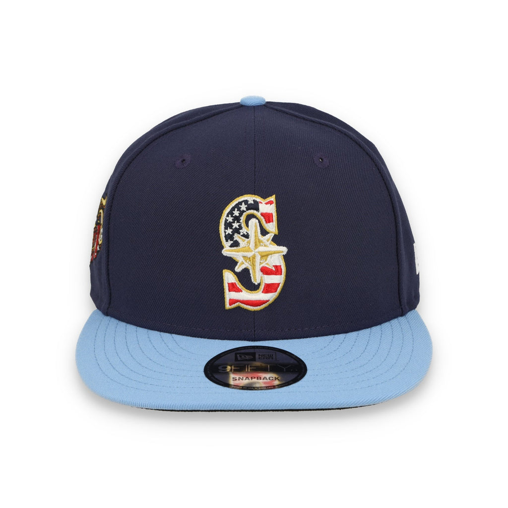 New Era Seattle Mariners Independence Day "250th Anniversary" Side Patch 9FIFTY Snapback Hat product image 3, provided for