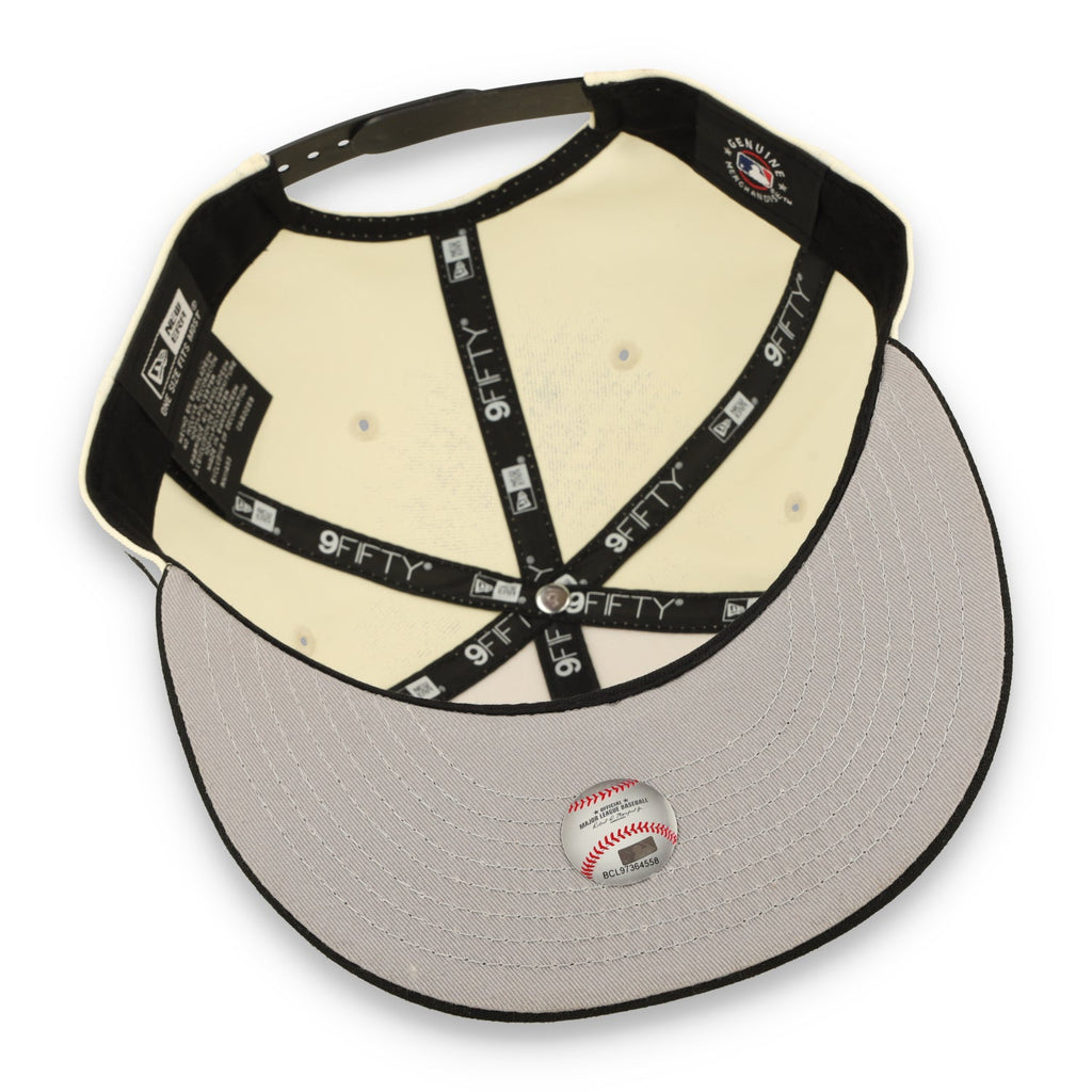 New Era San Francisco Giants 9Fifty Snapback - Chrome/Black product image 7, provided for visual reference and product