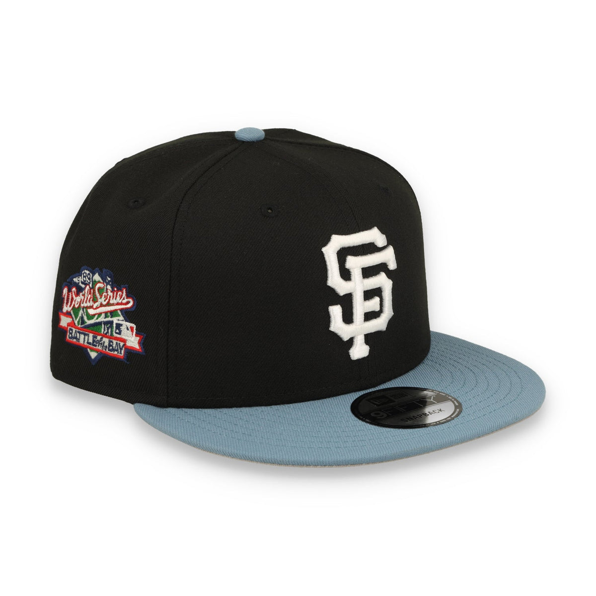 New Era San Francisco Giants 9Fifty Snapback 1989 World Series - Black/Blue product image 2, provided for visual reference