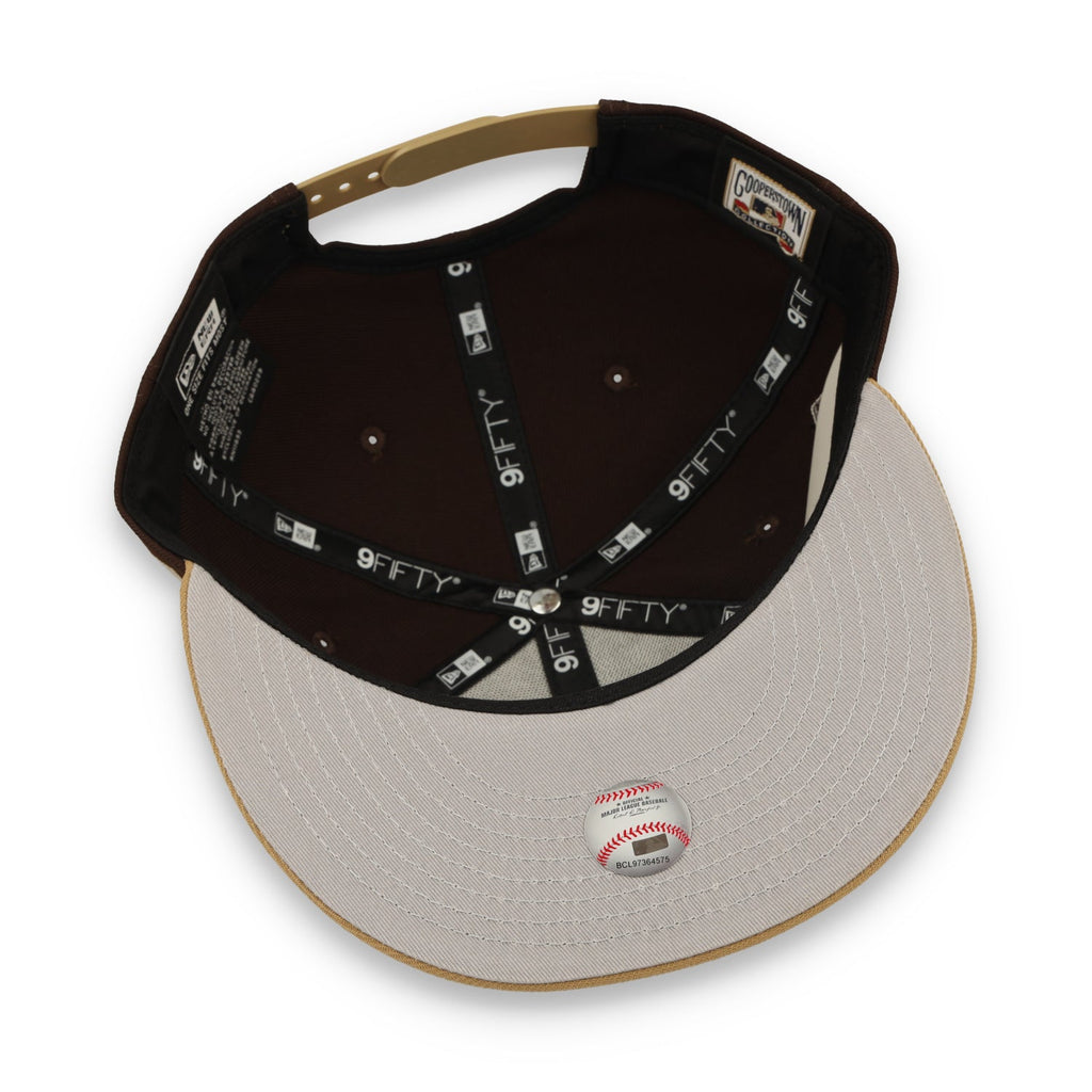 New Era San Francisco Giants 9Fifty Snapback 2007 All Star Game - Brown product image 7, provided for visual reference and