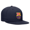Nike Youth FC Barcelona Pro Flat Bill Snapback Hat product image 1, provided for visual reference and product detail review