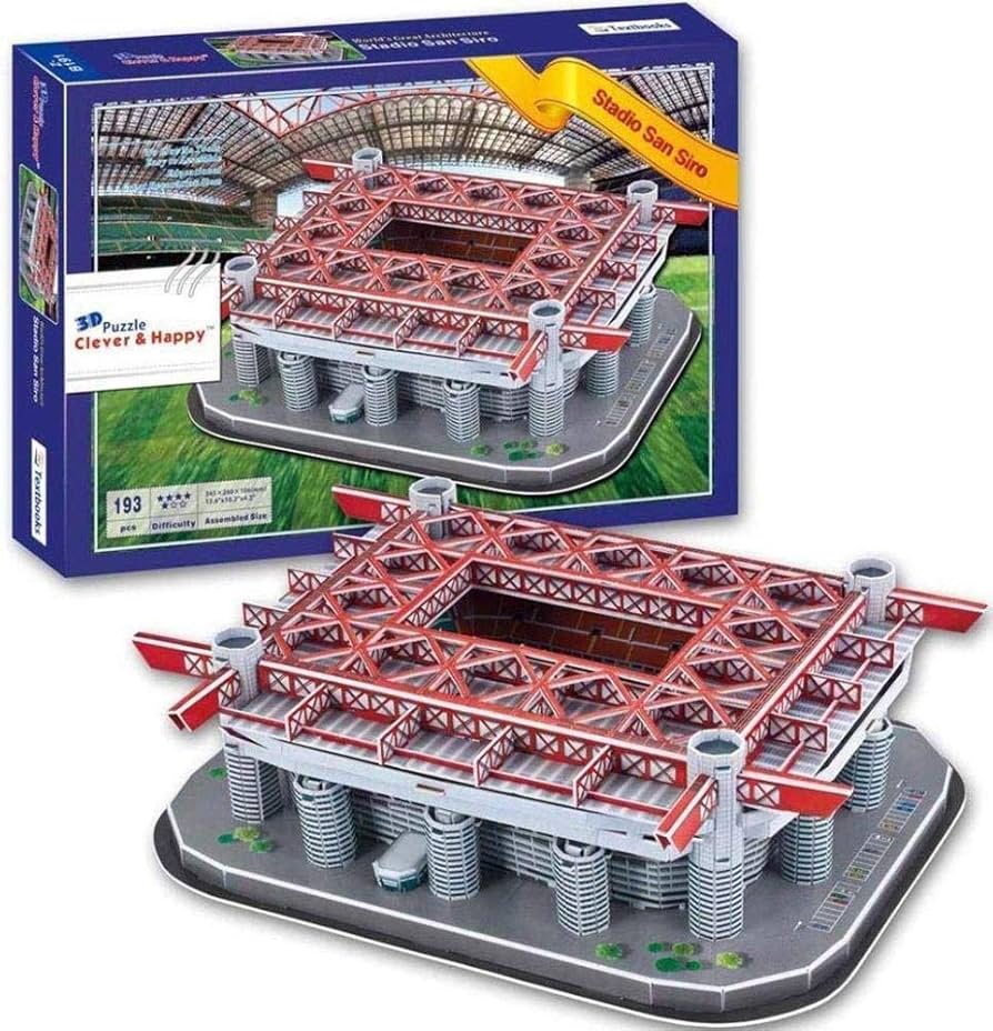 Football Stadium 3D Puzzle product image 10, provided for visual reference and product detail review