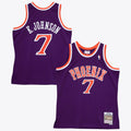 Kevin Johnson Phoenix Suns 1989 Dark Authentic Jersey - Purple product image 1, provided for visual reference and product