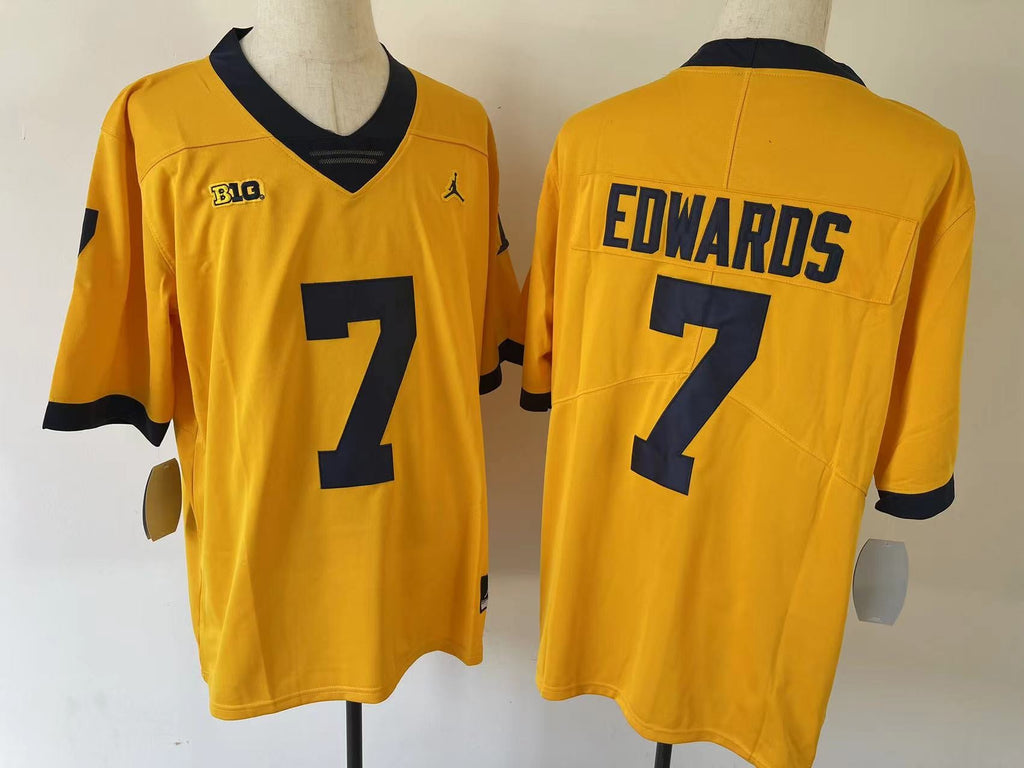 Donovan Edwards Michigan Wolverines Official NCAA Jersey product image 1