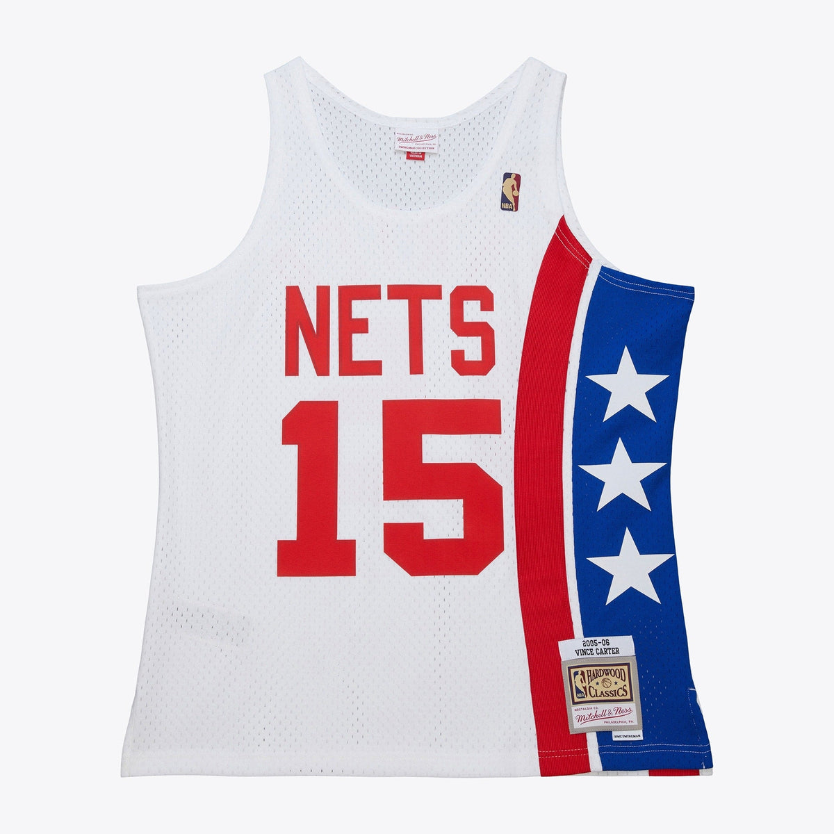 Vince Carter New Jersey Nets Swingman Jersey - Mens product image 2, provided for visual reference and product detail review