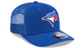 New Era Toronto Blue Jays Team 9SEVENTY Stretch-Snap Trucker Hat product image 1, provided for visual reference and product
