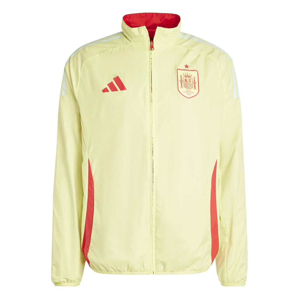 24/25 Spain Anthem Jacket product image 1, provided for visual reference and product detail review