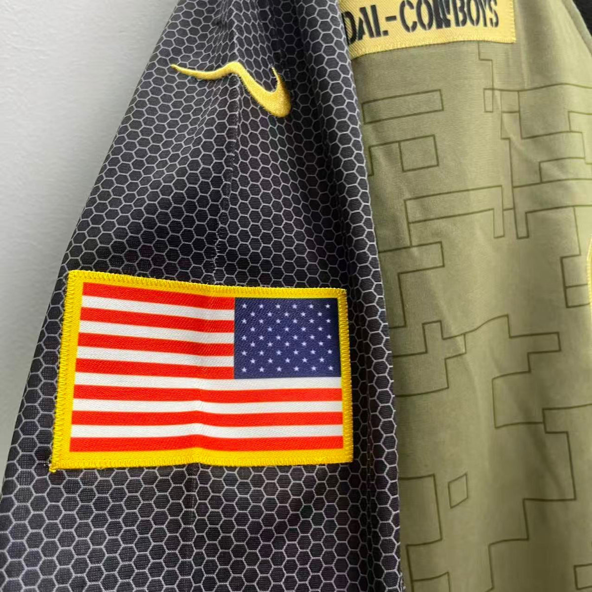 Troy Aikman Dallas Cowboys military salute to service product image 5