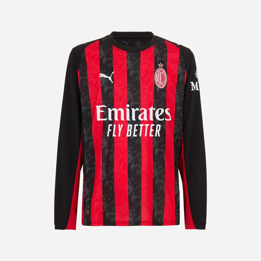 Puma Men AC Milan Long Sleeve Home Stadium Jersey 26/27 product image 1, provided for visual reference and product detail