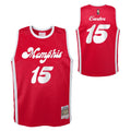 Vancouver Grizzlies Hardwood Classics Icon Jersey - Youth product image 1, provided for visual reference and product detail