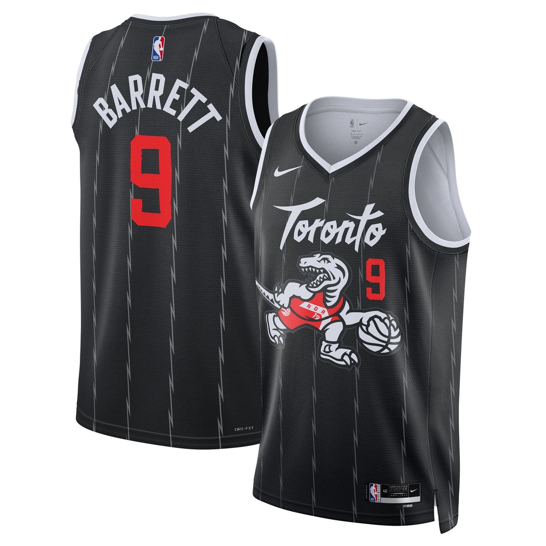 Toronto Raptors RJ Barrett Nike Unisex 2025/26 Swingman product image 1