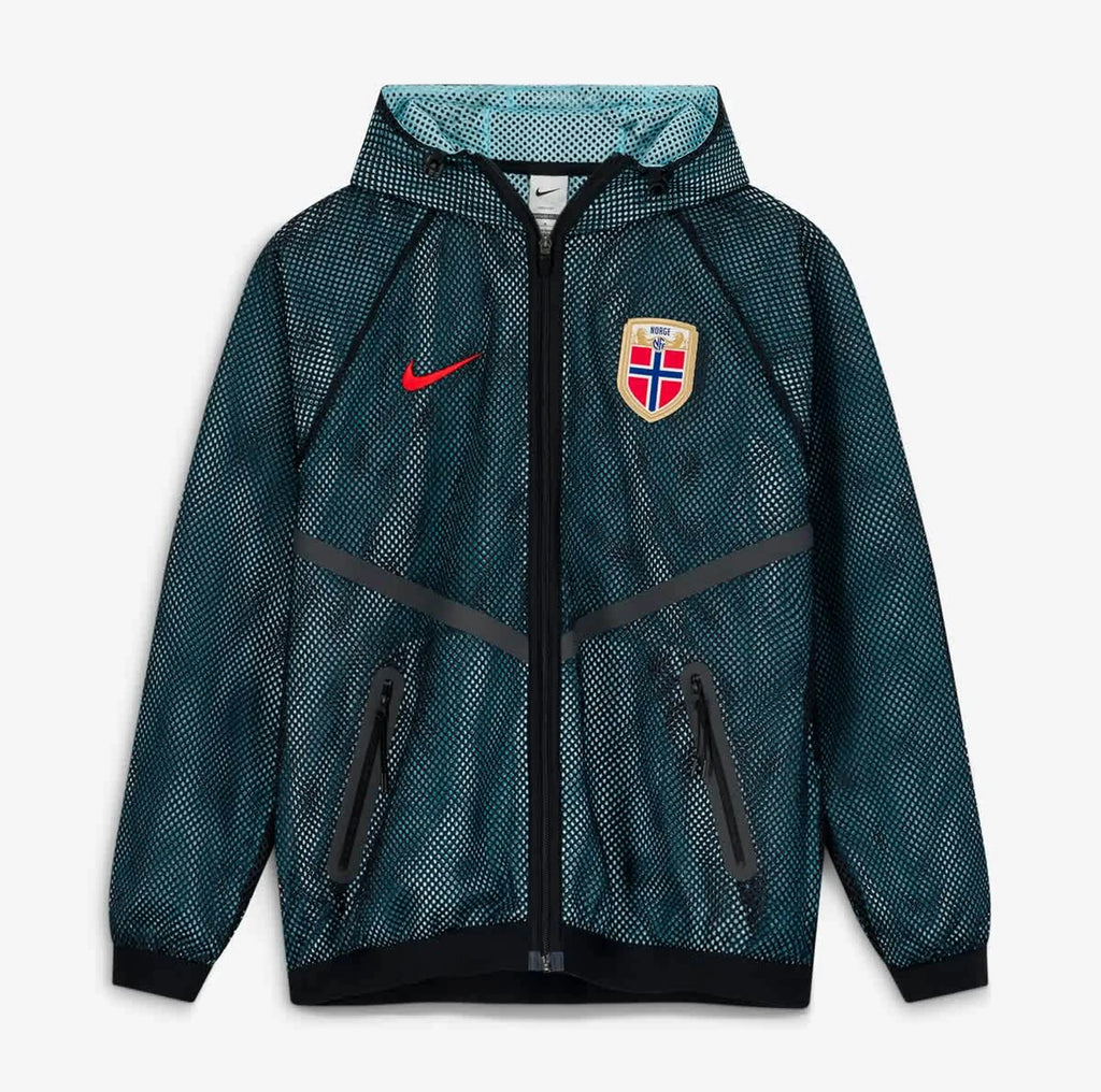 NIKE Men NORWAY NATIONAL TEAM ANTHEM MESH DRI-FIT FULL-ZIP JACKET product image 1, provided for visual reference and product