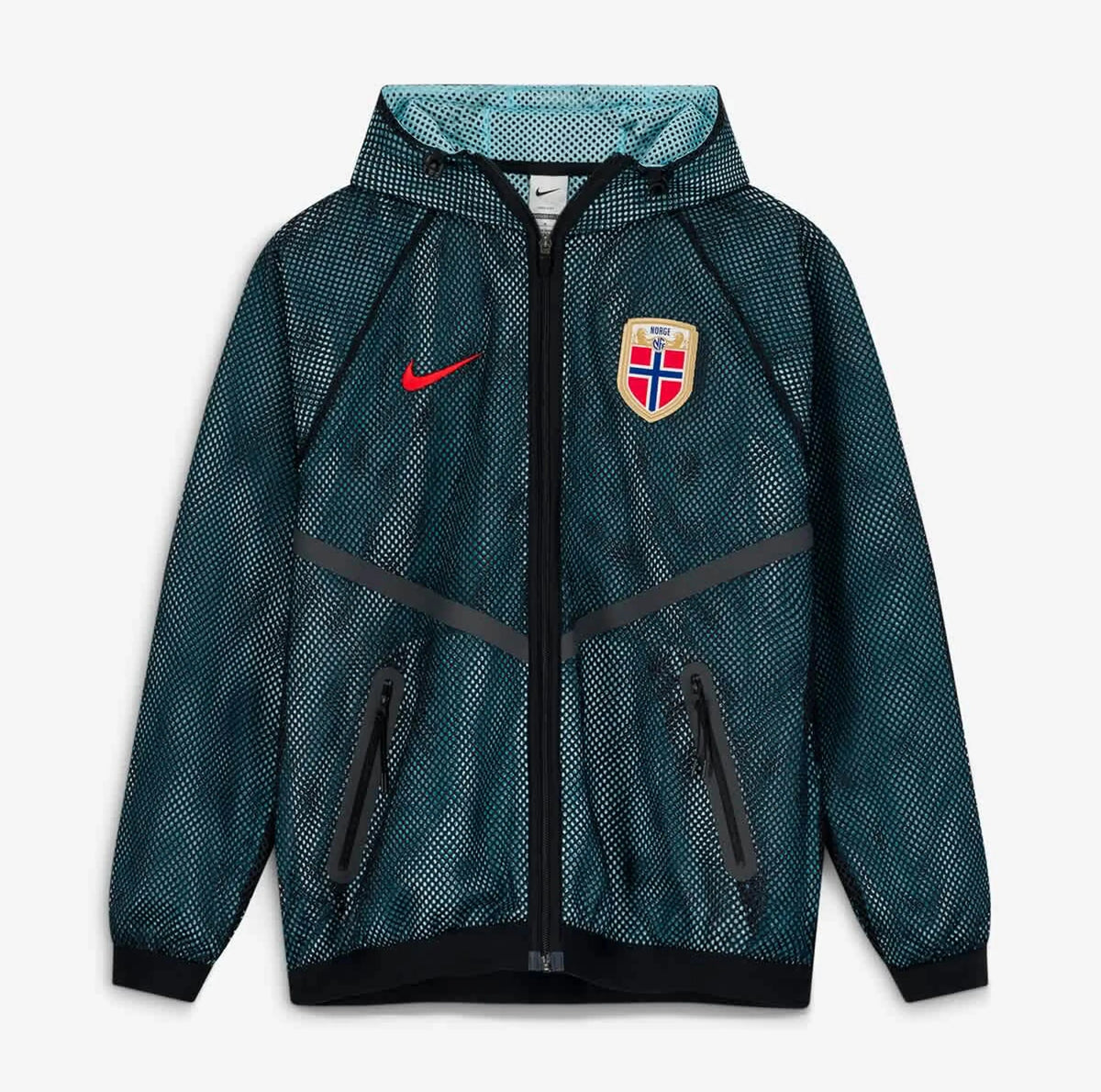 NIKE Men NORWAY NATIONAL TEAM ANTHEM MESH DRI-FIT FULL-ZIP JACKET product image 1, provided for visual reference and product