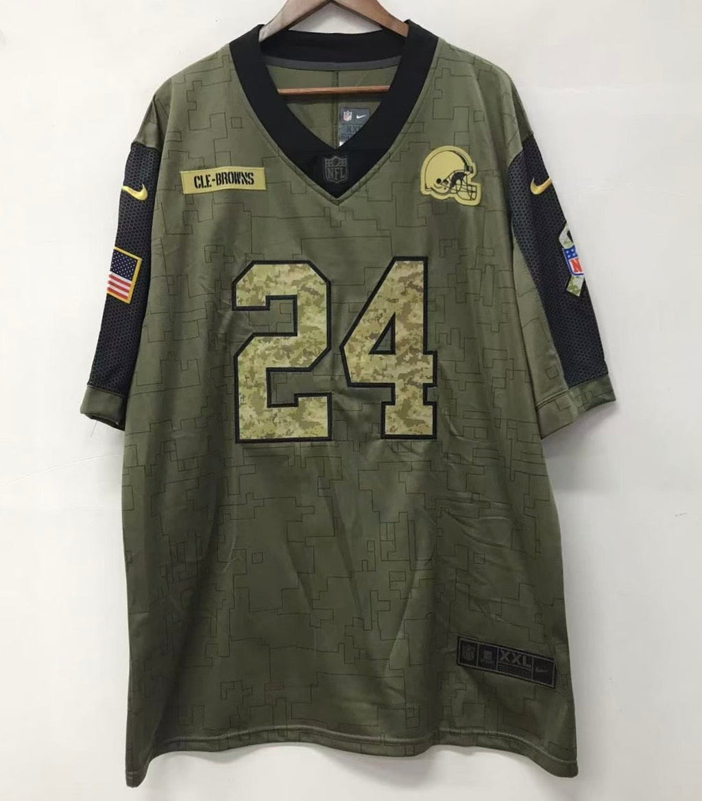 Nick Chubb Cleveland Browns military salute to service product image 3