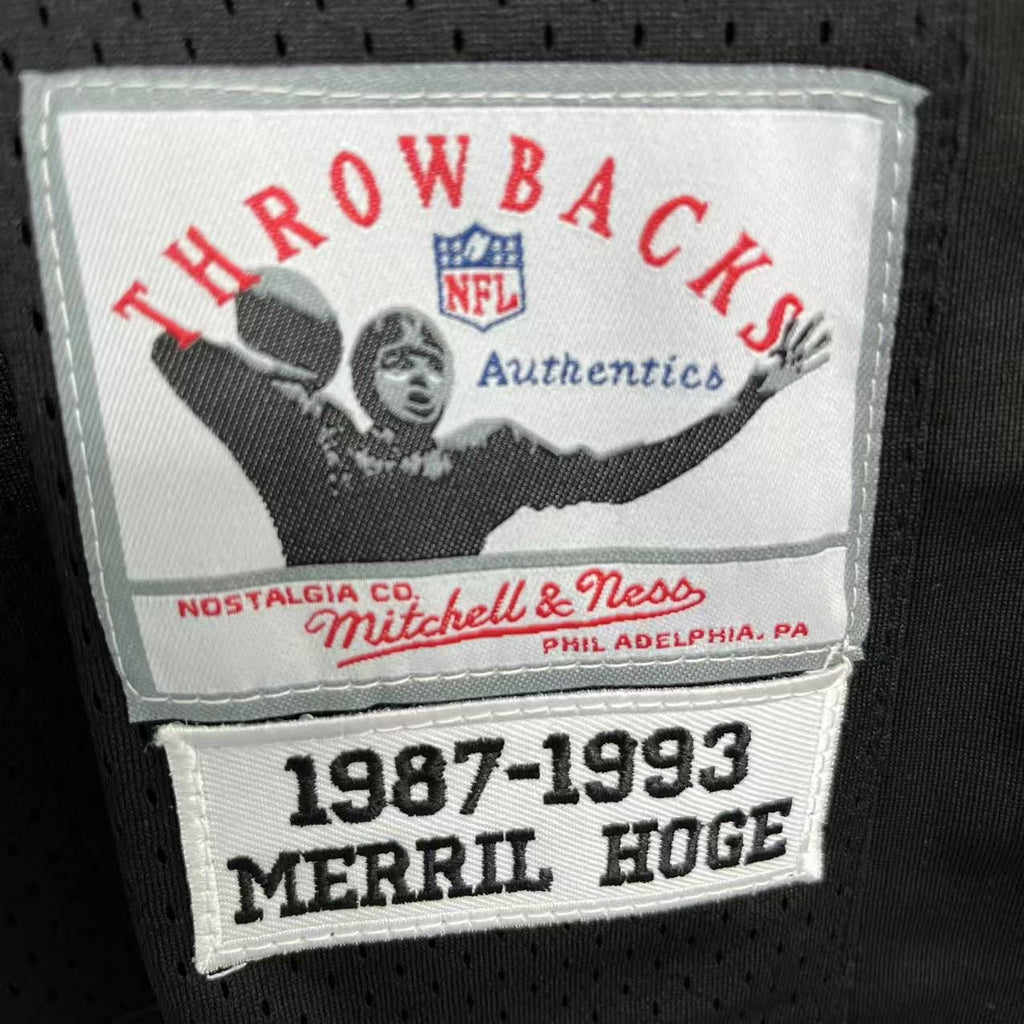 Merril Hoge Pittsburgh Steelers Jersey black Mitchell & Ness product image 3