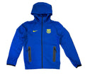 Nike FC Barcelona Tech Fleece SE Jacket-Gym Blue/Opti Yellow product image 1, provided for visual reference and product