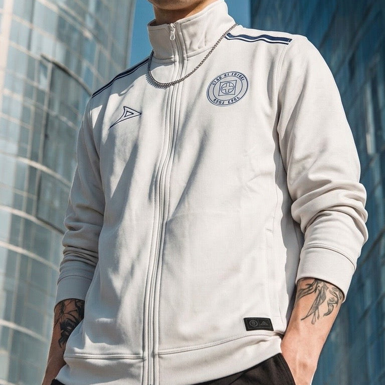 Pirma Cruz Azul Training Jacket 26/27 - White product image 3, provided for visual reference and product detail review