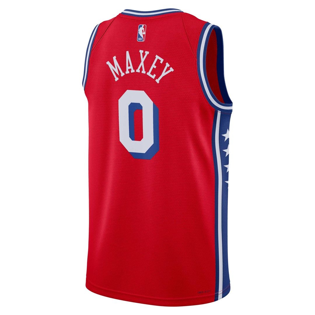 Philadelphia 76ers Tyrese Maxey Jordan Brand Unisex product image 3