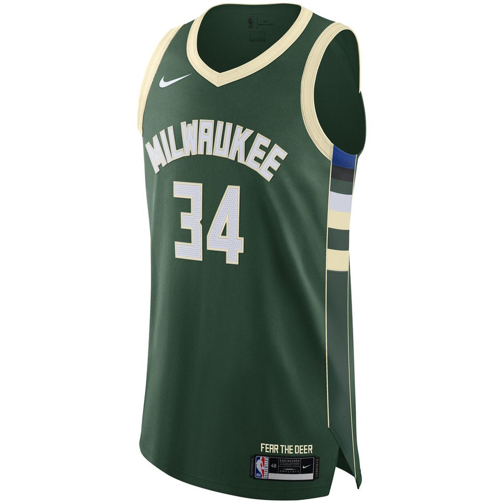 Milwaukee Bucks Giannis Antetokounmpo Nike Authentic Jersey product image 2