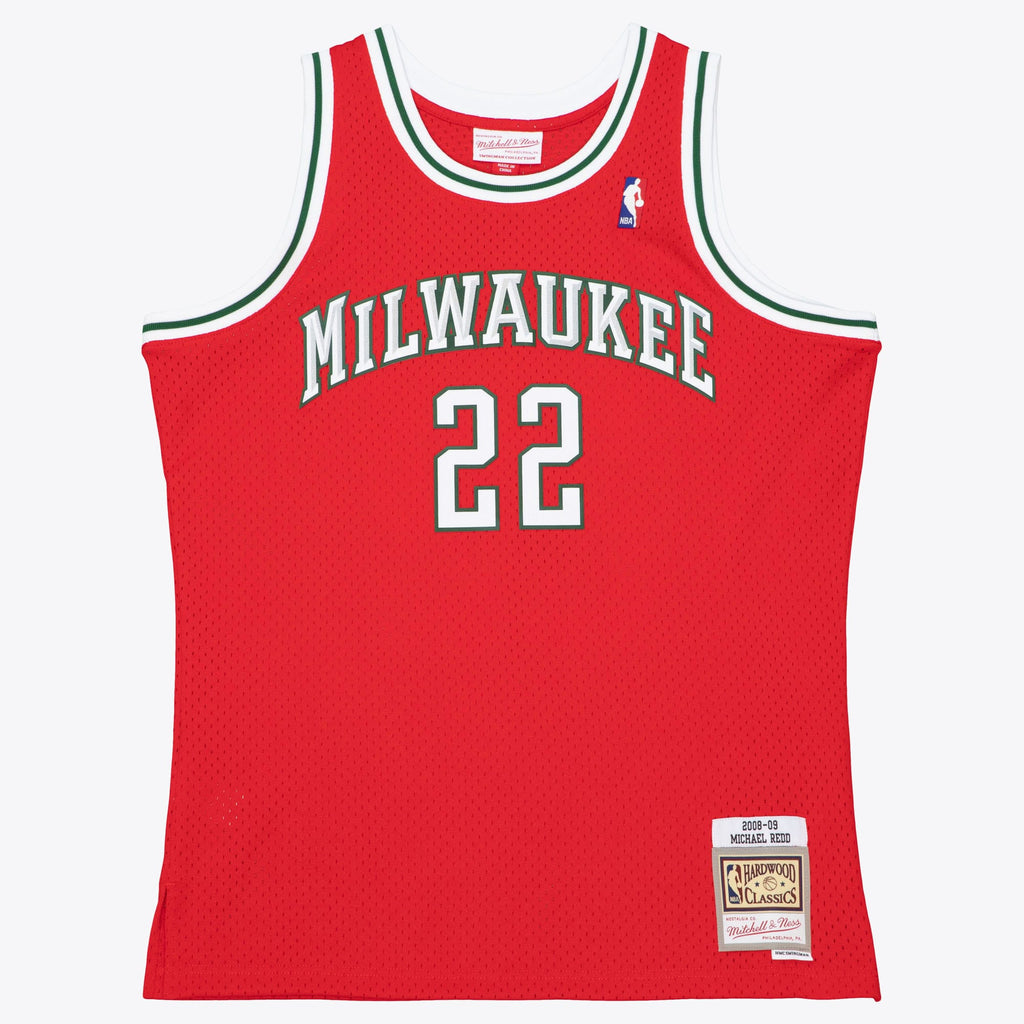 Michael Redd Milwaukee Bucks 2008-09 Swingman Jersey product image 2, provided for visual reference and product detail review