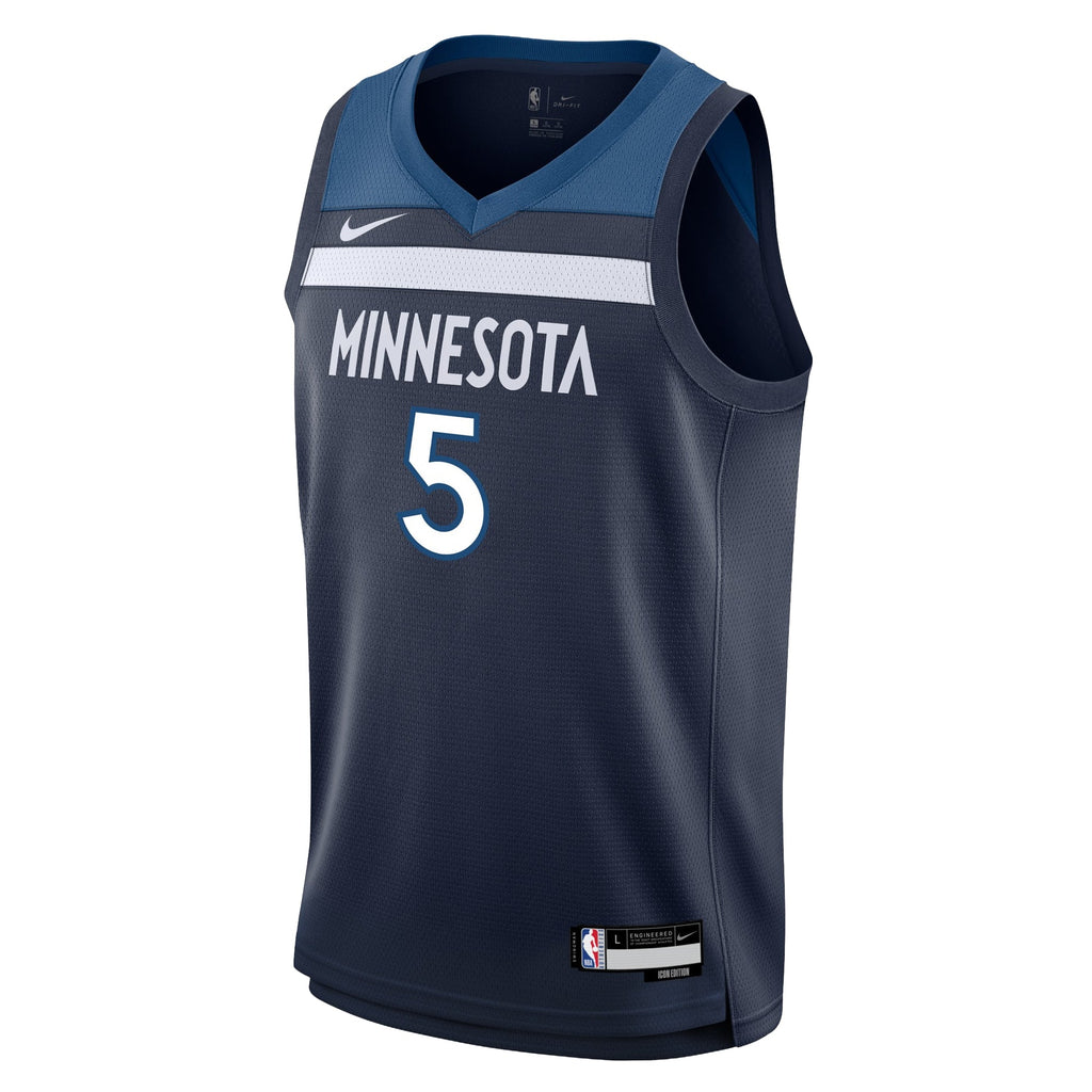 Anthony Edwards Minnesota Timberwolves Swingman Icon Jersey - Youth product image 3, provided for visual reference and