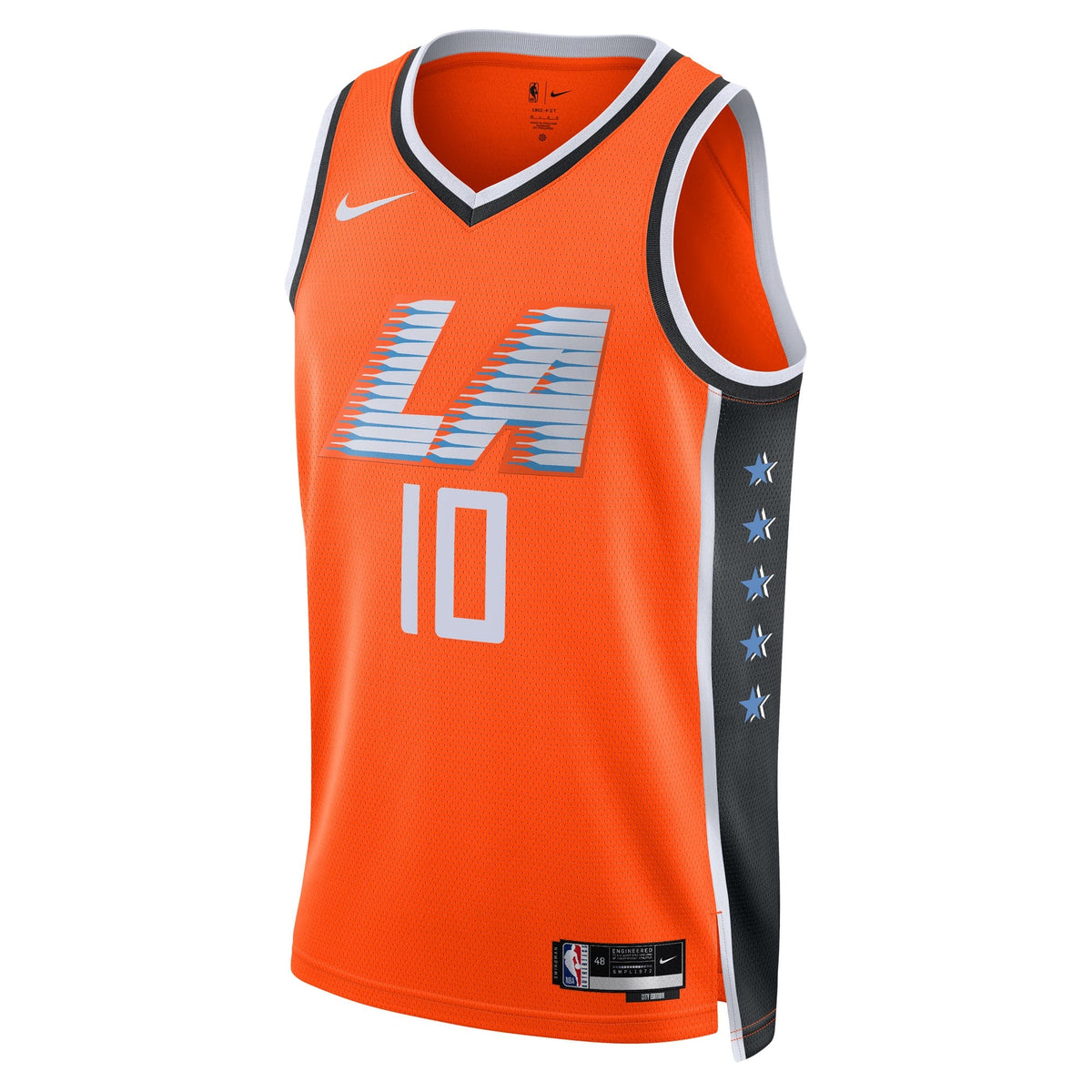 Darius Garland Los Angeles Clippers 2025/26 City Edition Swingman Jersey - Orange - Unisex product image 3, provided for
