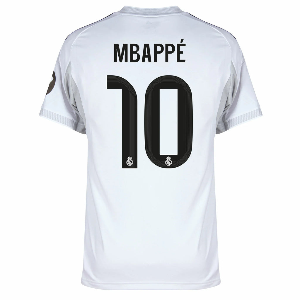 25/26 Real Madrid Home Mbappe Jersey product image 1, provided for visual reference and product detail review