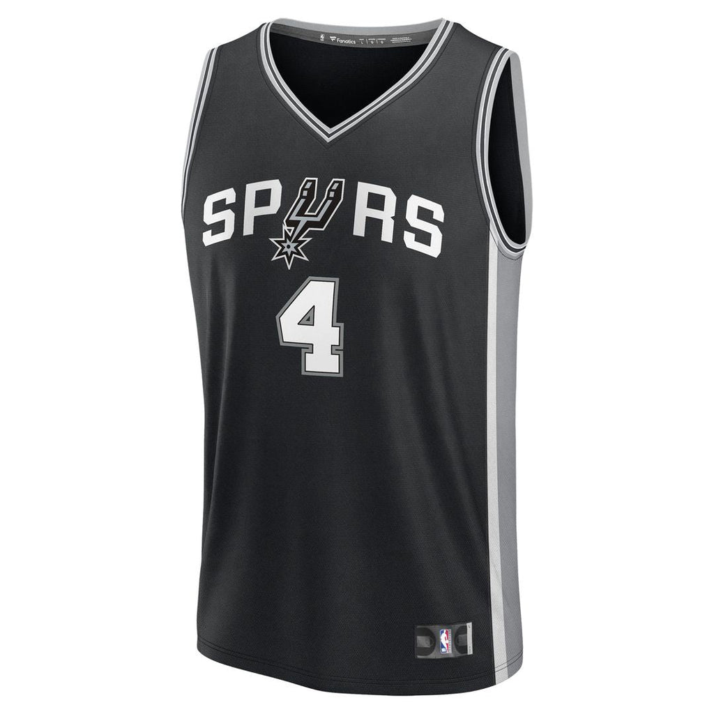 San Antonio Spurs De'Aaron Fox Fanatics Fast Break Replica product image 2