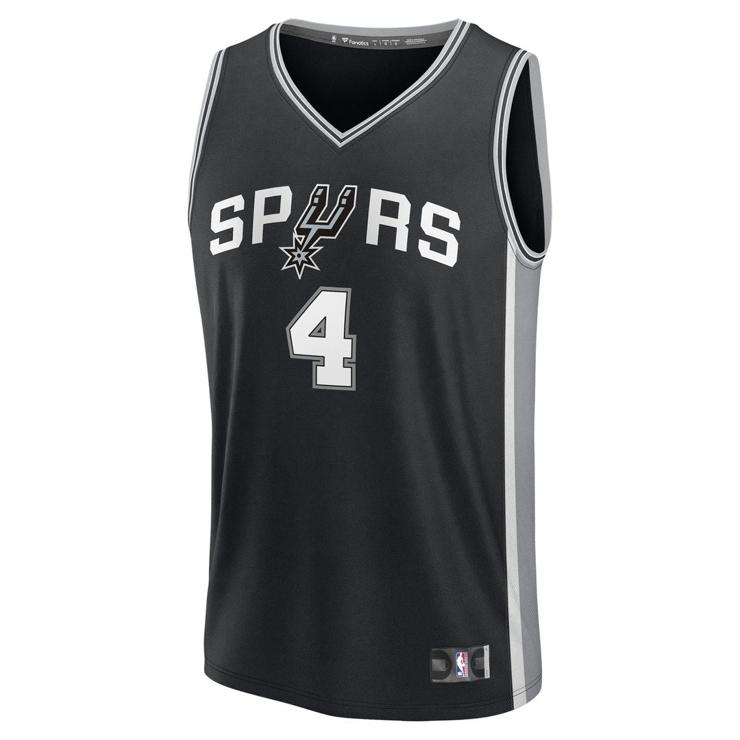 San Antonio Spurs De'Aaron Fox Fanatics Fast Break Replica product image 2
