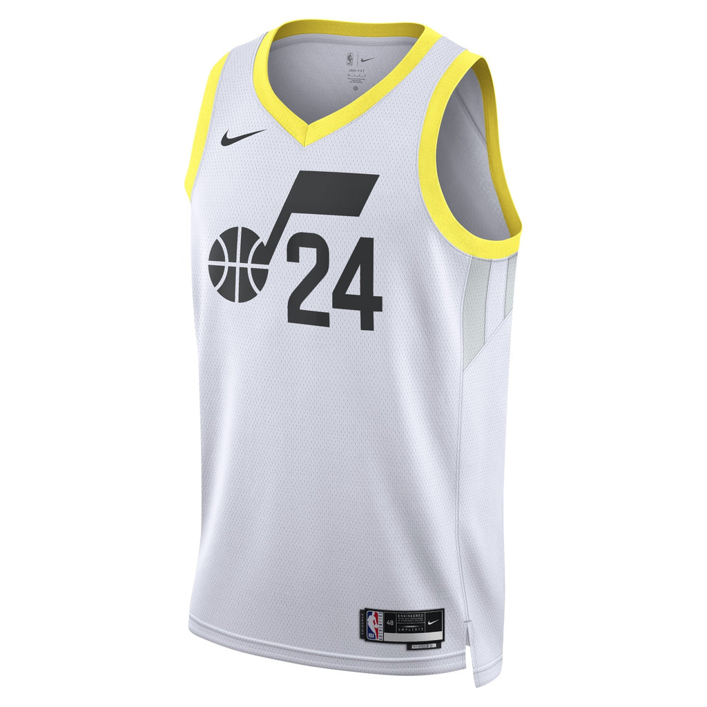 Walker Kessler Utah Jazz Association Edition Swingman Jersey - White - Unisex product image 2, provided for visual reference