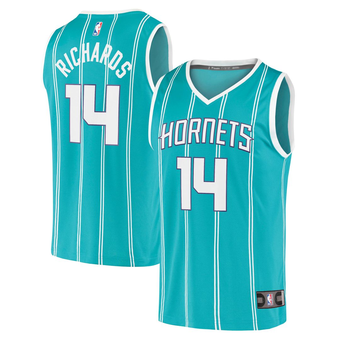 Charlotte Hornets Nick Richards Fanatics Fast Break Replica product image 1