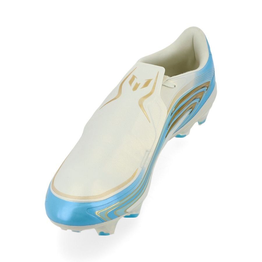 F50 MESSI ELITE EL ULTIMO TANGO - Ivory/Semi Blue Burst product image 3, provided for visual reference and product detail