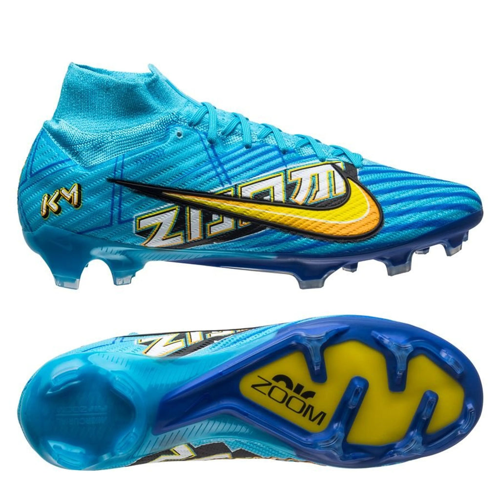 Nike Superfly 9 Elite Km Fg 'Baltic Blue' product image 2, provided for visual reference and product detail review