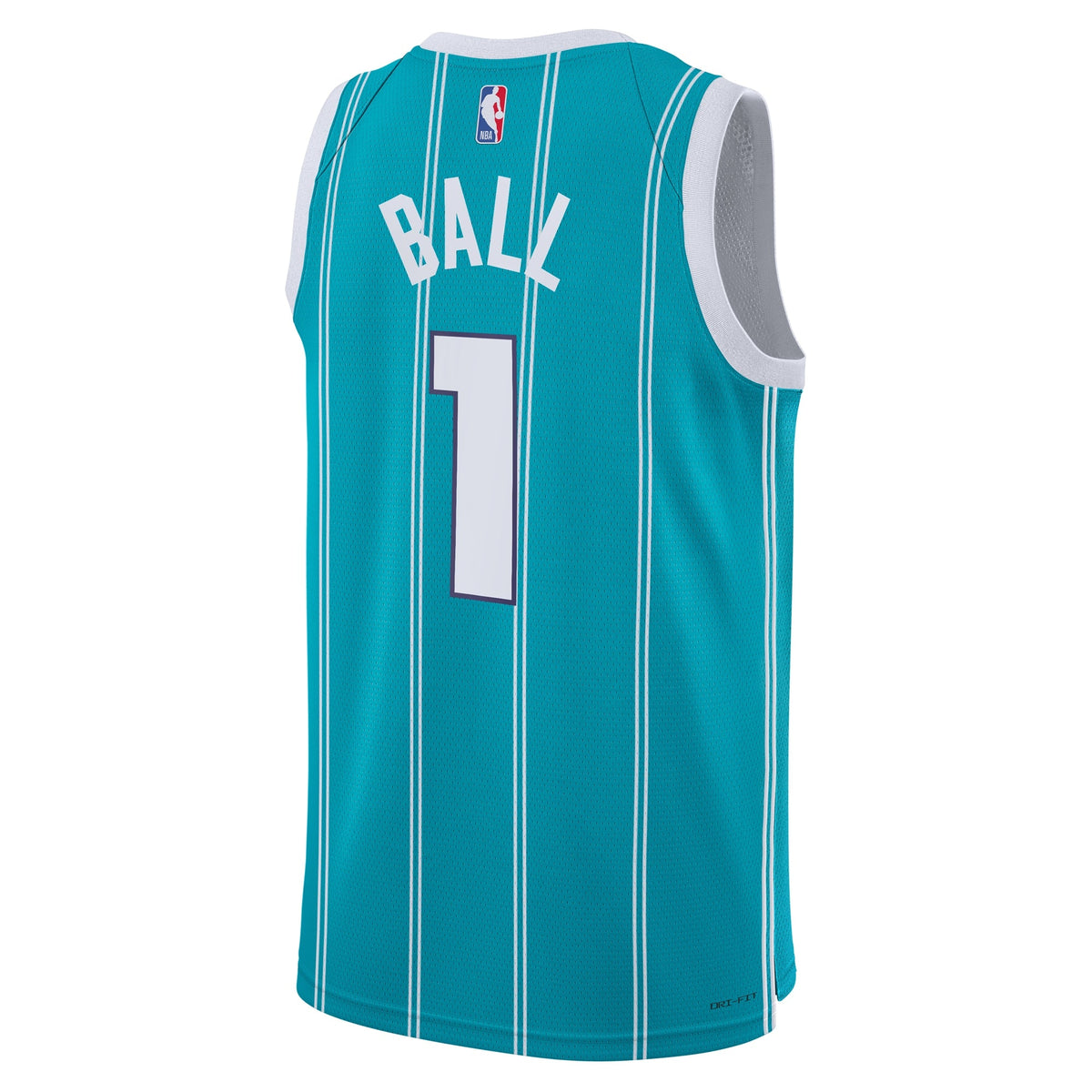 LaMelo Ball Charlotte Hornets Swingman Icon Jersey - Youth product image 4, provided for visual reference and product detail
