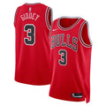 Josh Giddey Chicago Bulls Icon Edition Swingman Jersey - Red - Unisex product image 1, provided for visual reference and