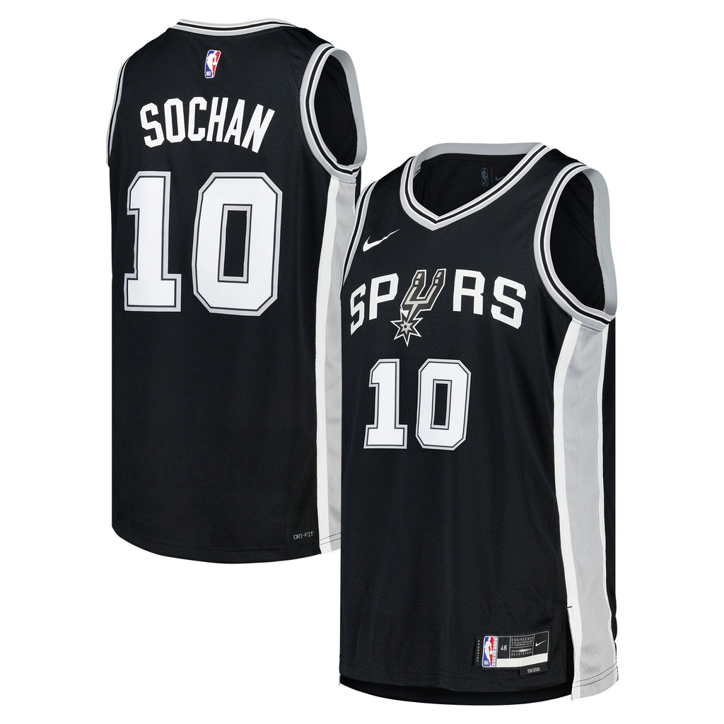 Jeremy Sochan San Antonio Spurs Icon Jersey - Unisex product image 1, provided for visual reference and product detail review