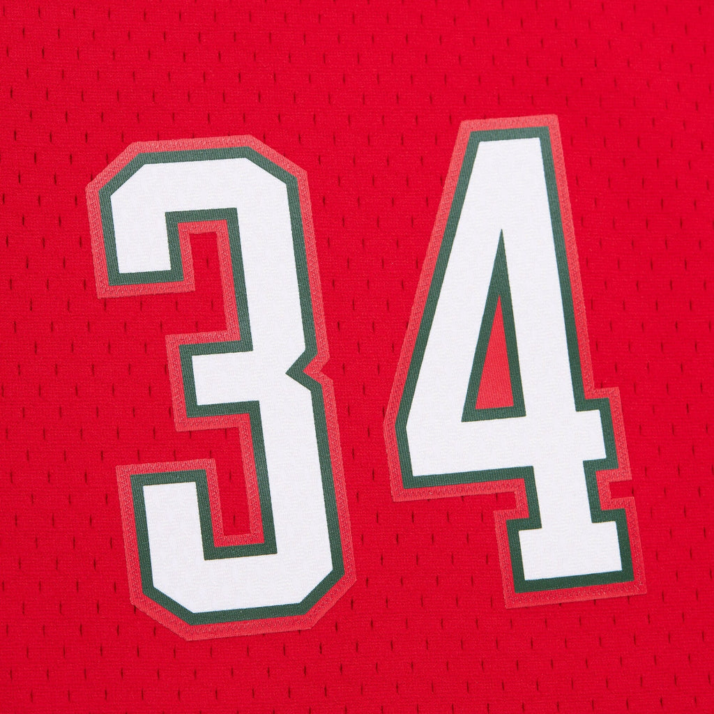 Giannis Antetokounmpo Milwaukee Bucks 2014 Dark Alternate Authentic Jersey - Red product image 5, provided for visual
